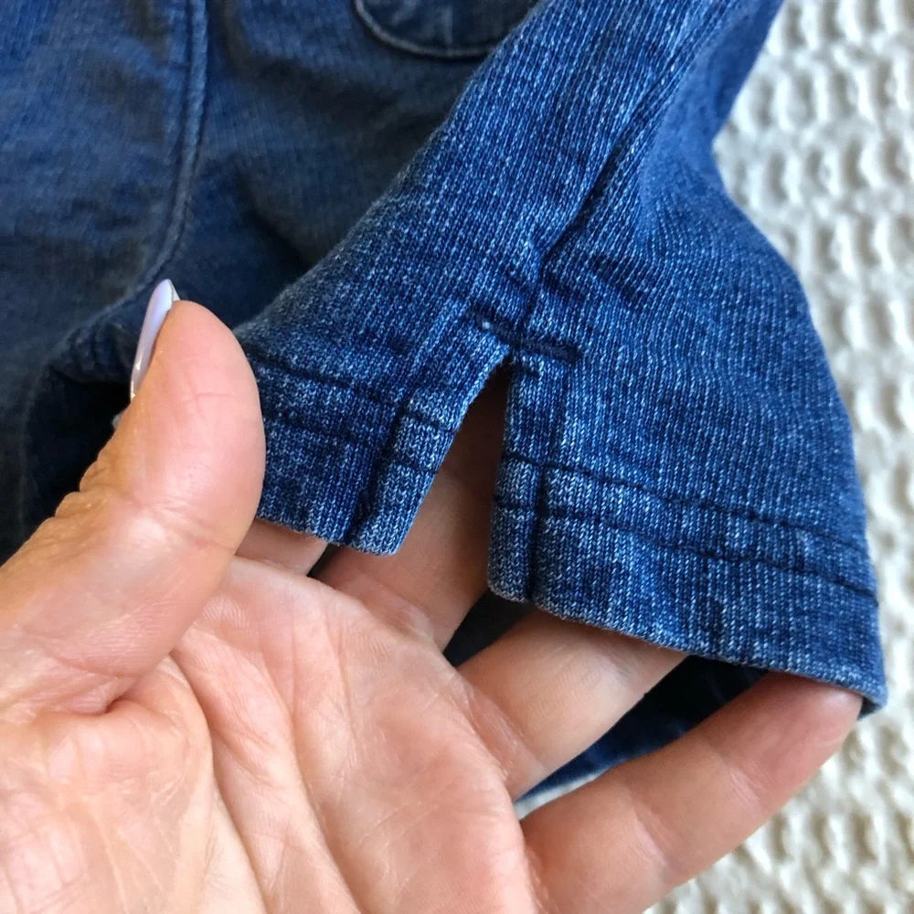 baby GAP Boys Dark Blue Elastic-Waist Cotton Shorts Size 5T